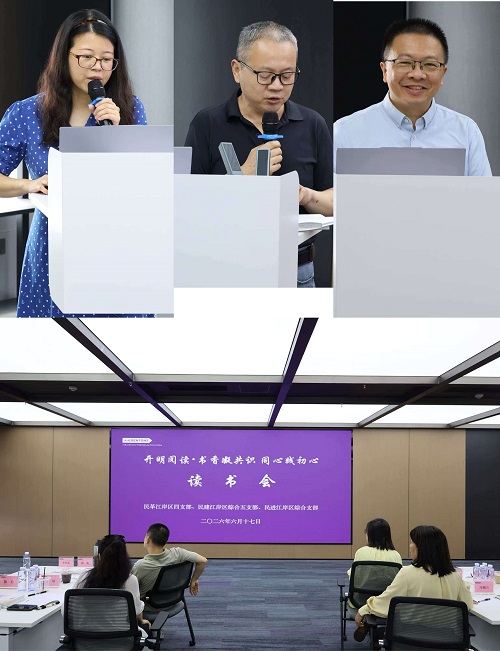 民进江岸区综合支部组织